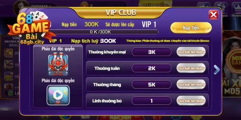 Giftcode 68gamebai 1 Giftcode chương trình quà tặng đặc biệt tại 68gamebai